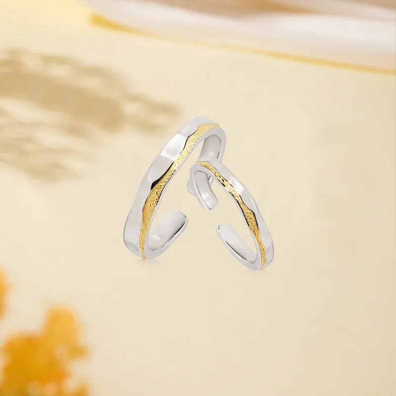 Kim Ka Fook S925 Silver Rings Unisex-3