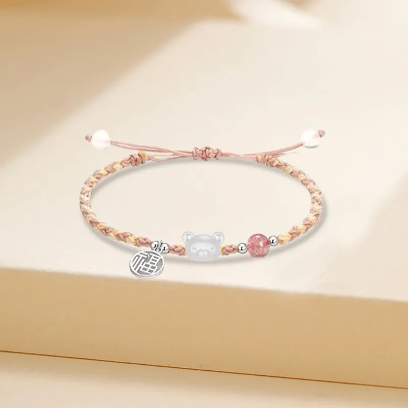 Kim Ka Fook 999 Fine Silver Bracelets Unisex-9