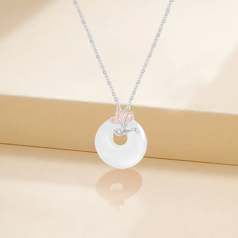 Kim Ka Fook Chalcedony Jade Necklaces Women's-6
