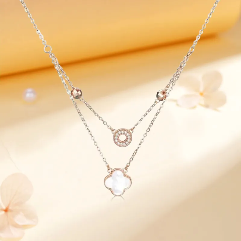 Kim Ka Fook S925 Silver Necklaces Women's-6