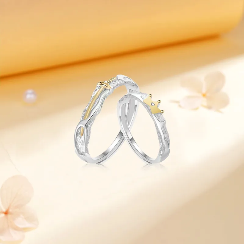Kim Ka Fook S925 Silver Rings Unisex-2