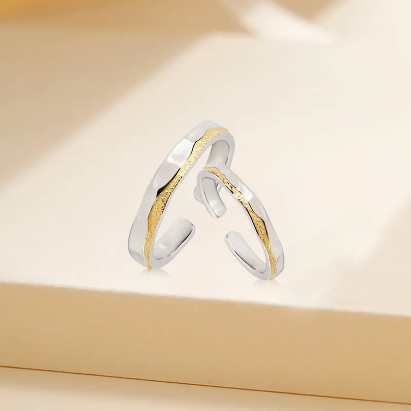 Kim Ka Fook S925 Silver Rings Unisex-1