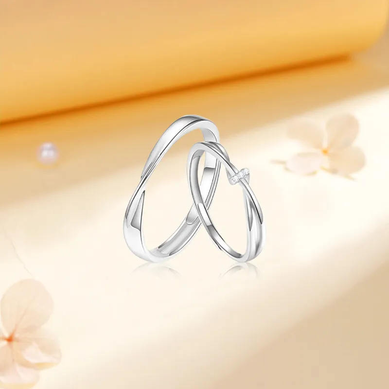 Kim Ka Fook S925 Silver Rings Unisex-2