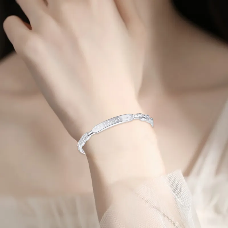 Kim Ka Fook S 999 Fine Silver Sterling Silver Bracelets Women's-1