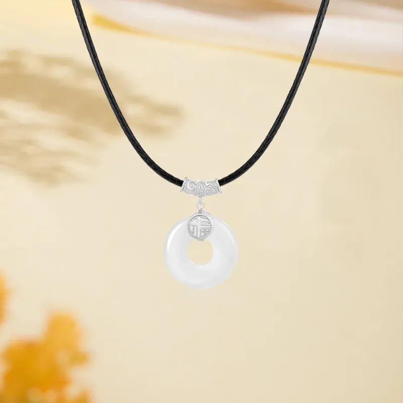 Kim Ka Fook Chalcedony Necklaces Unisex-7