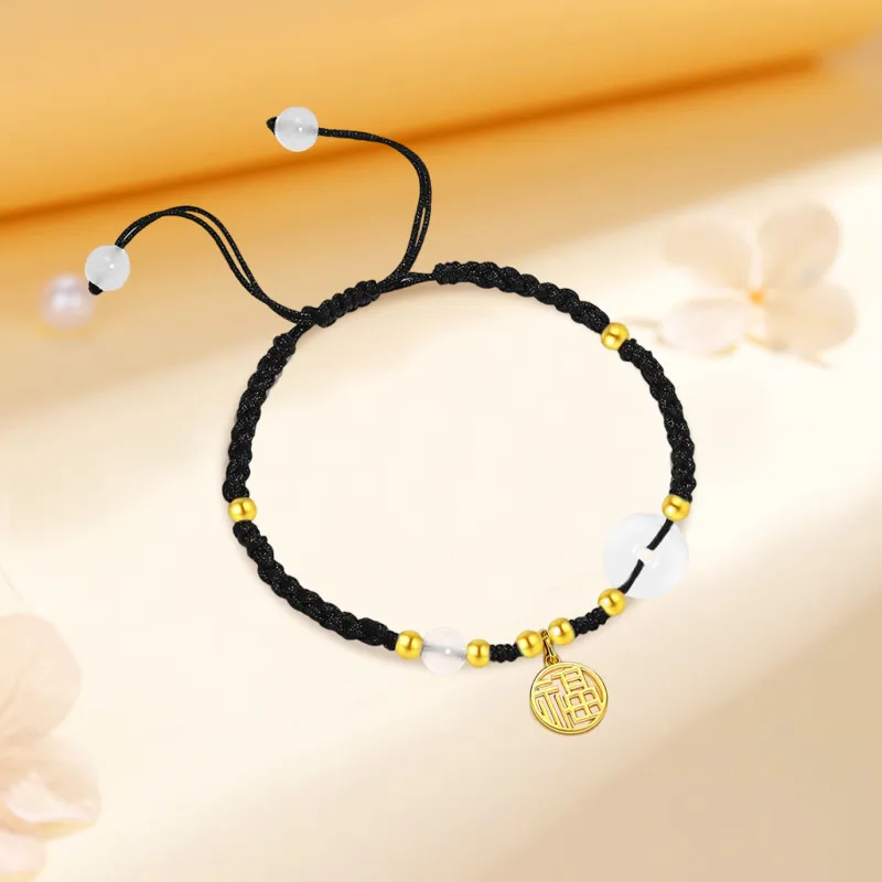 Kim Ka Fook Chalcedony Bracelets Unisex-4