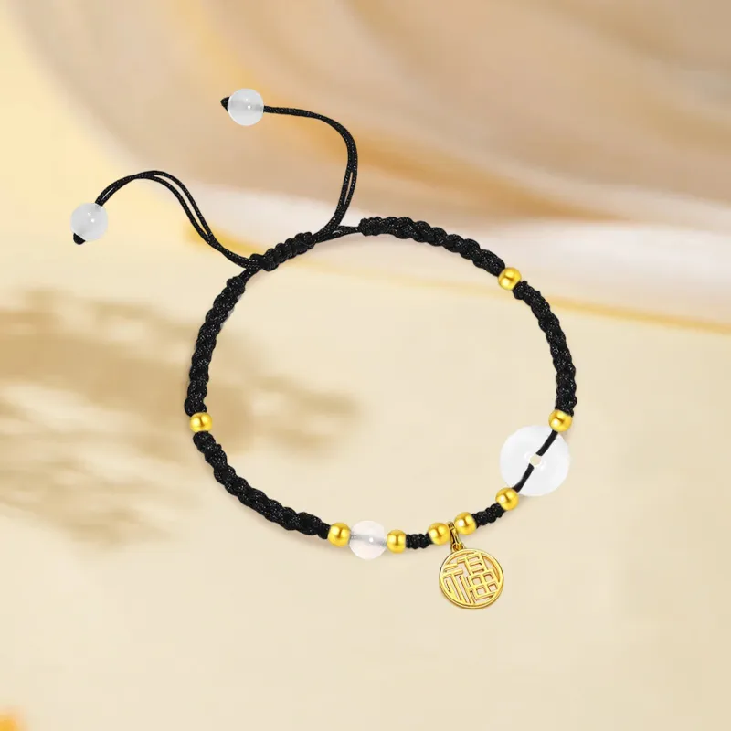 Kim Ka Fook Chalcedony Bracelets Unisex-5