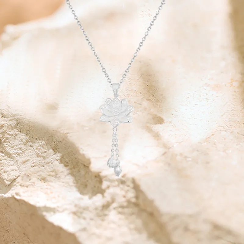 Kim Ka Fook S925 Silver Necklaces Women's-2