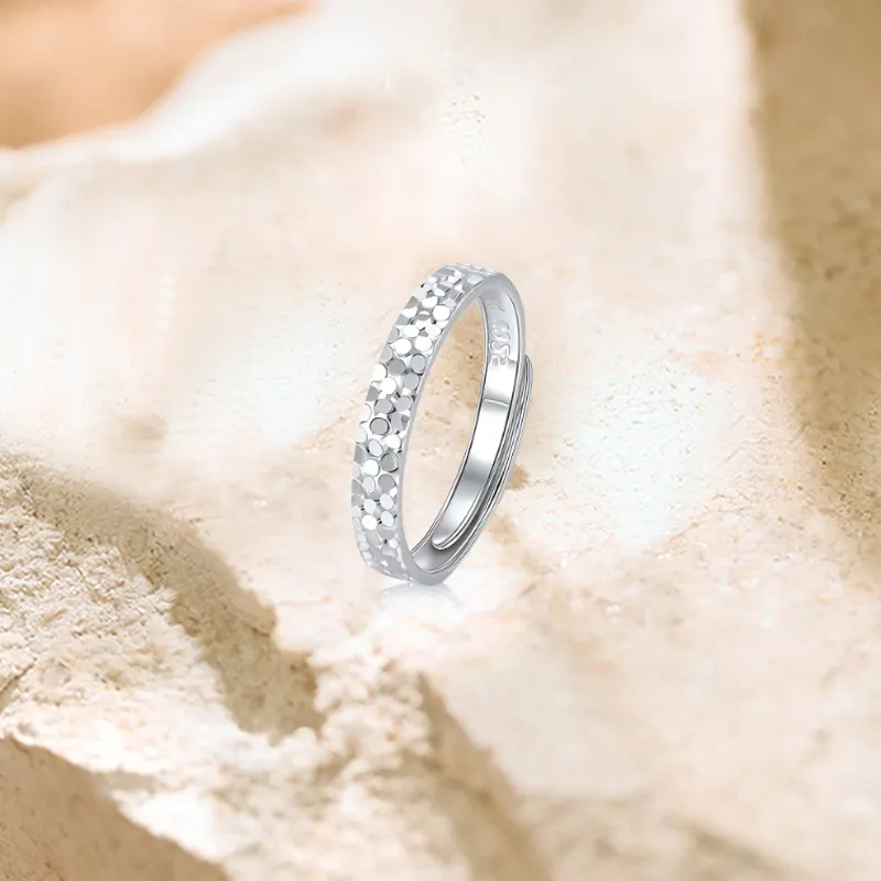 Kim Ka Fook S925 Silver Rings Unisex-11