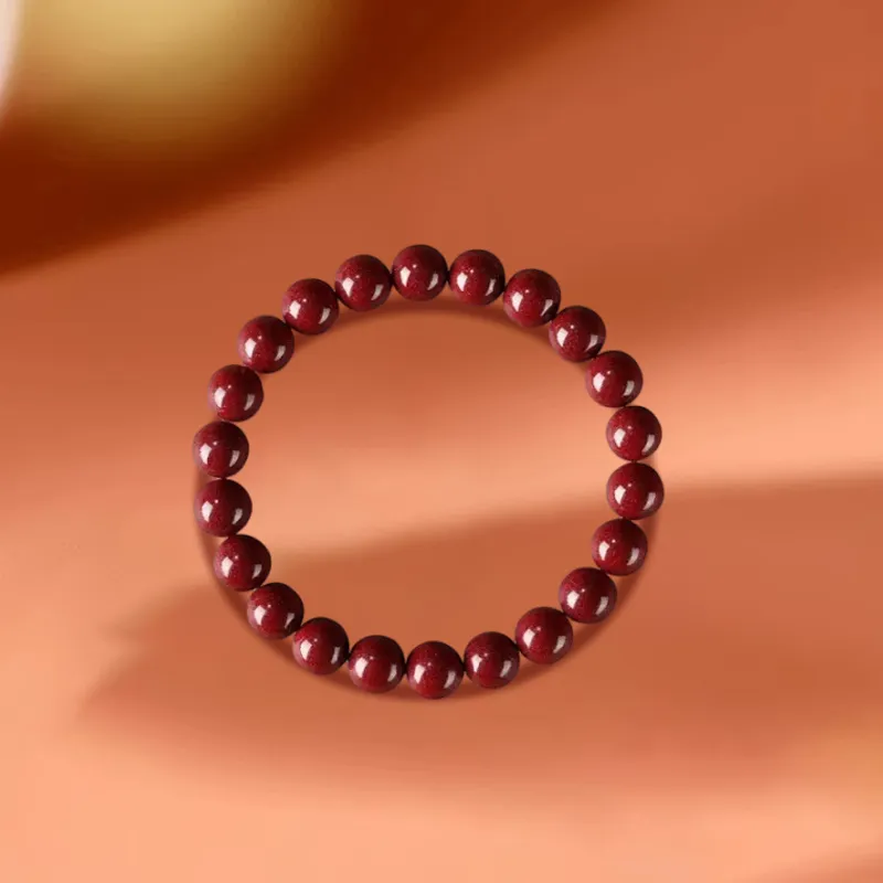Kim Ka Fook Cinnabar Jade Bracelets Unisex-2