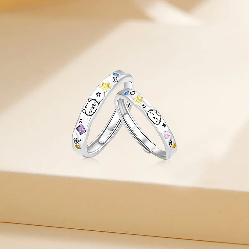 Kim Ka Fook S25 Silver Rings Unisex-2