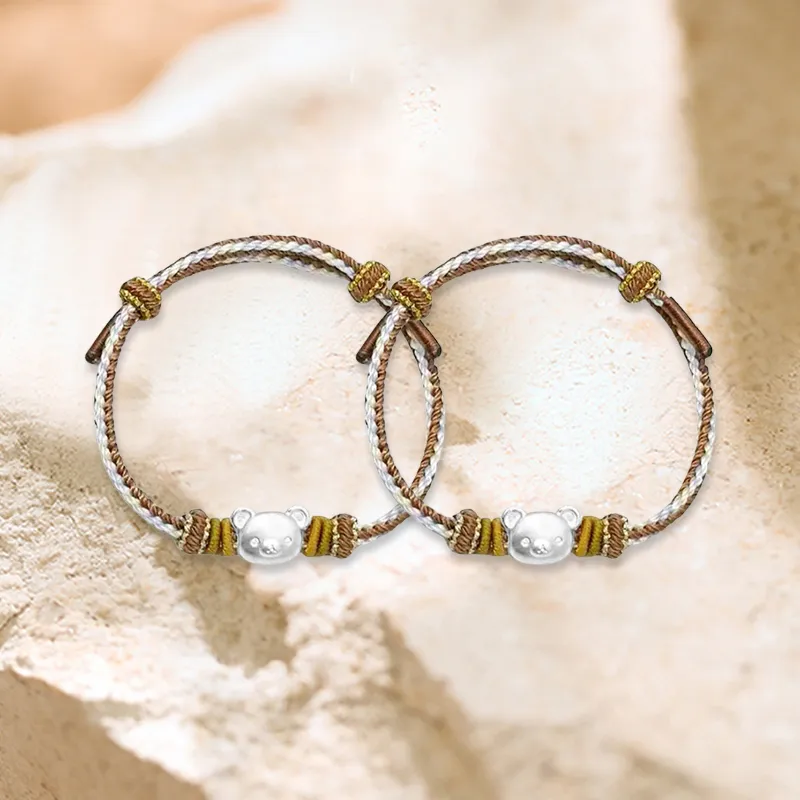 Kim Ka Fook Sterling Silver Bracelets Unisex-7