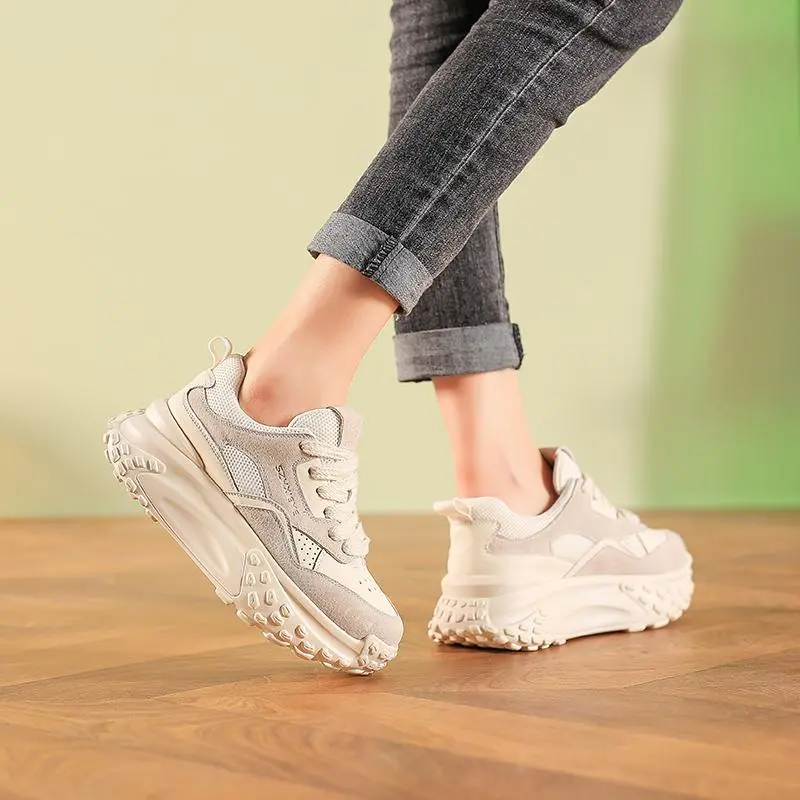 Junjali Low-Top Chunky Sneakers Women's-12