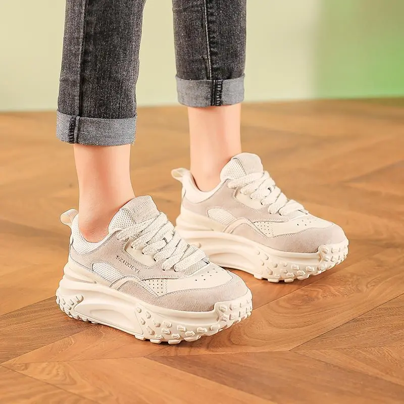 Junjali Low-Top Chunky Sneakers Women's-13