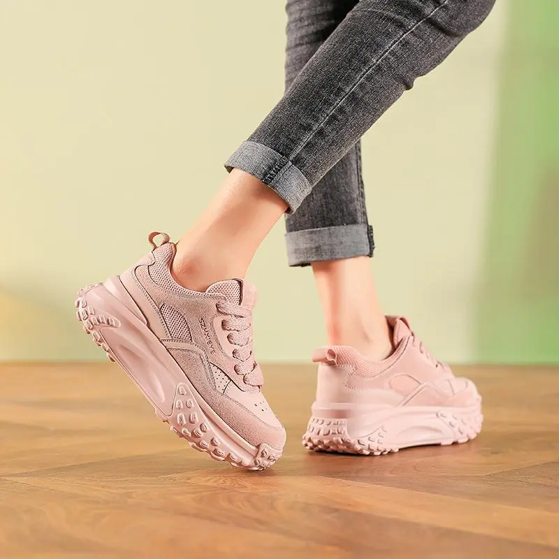 Junjali Low-Top Chunky Sneakers Women's-5