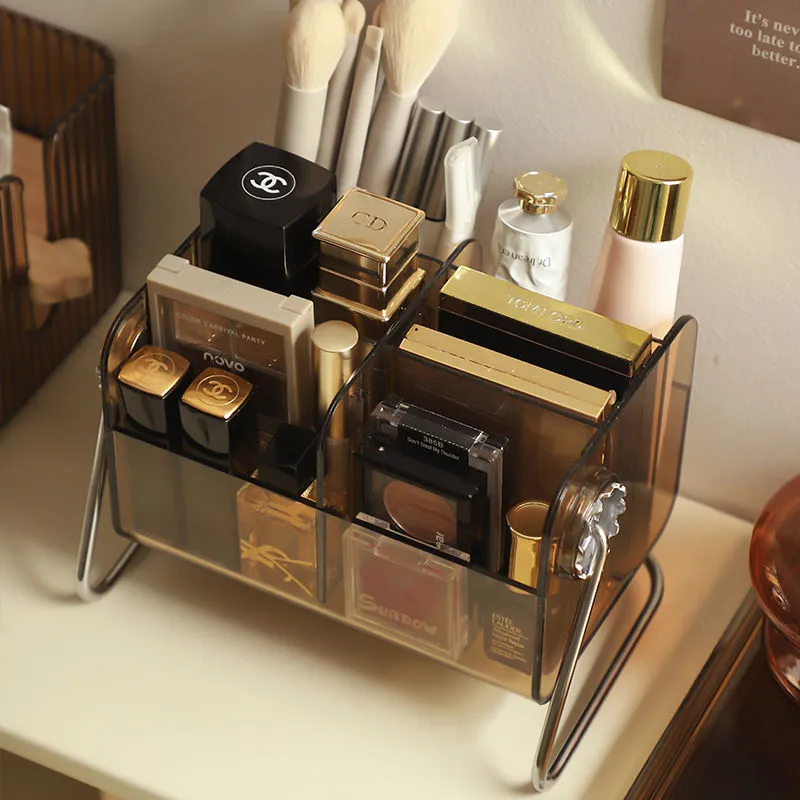 Glitter Premium Plastic Beauty Storage Box-4