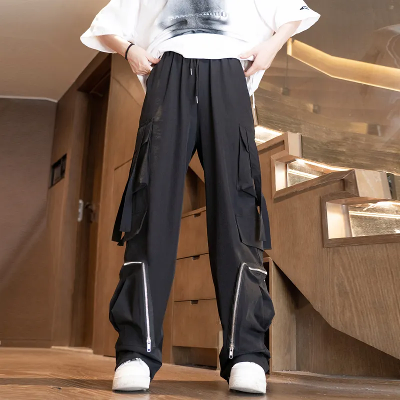 Ppge Casual Pants Unisex Black [Soft Shell]-8