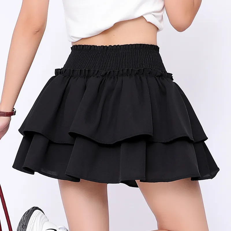 Ning Cai Yuer Casual Short Skirts Women's-4