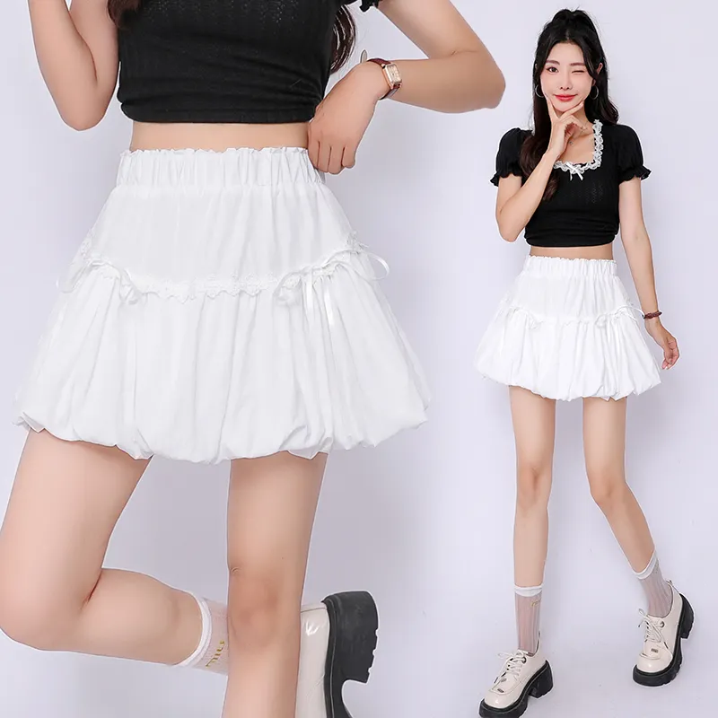 Ning Cai Yuer Casual Short Skirts Women's-6