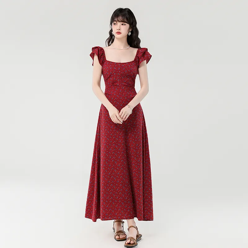 Ning Cai Yuer Short Sleeved Dress Women's-6