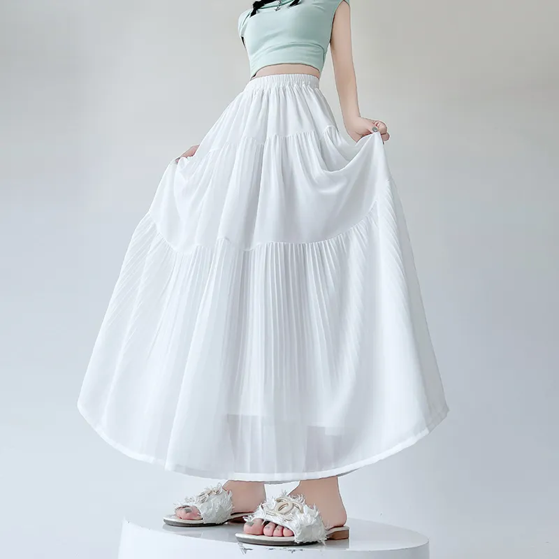 Ning Cai Yuer Casual Long Skirt Women's-2