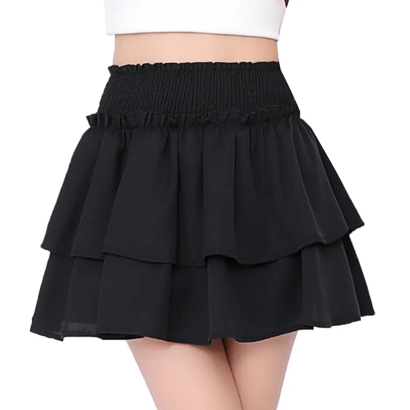 Ning Cai Yuer Casual Short Skirts Women's-2