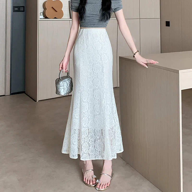 Ning Cai Yuer Casual Long Skirt Women's-7