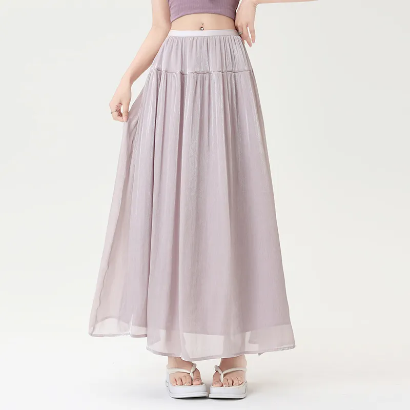 Ning Cai Yuer Casual Long Skirt Women's-6