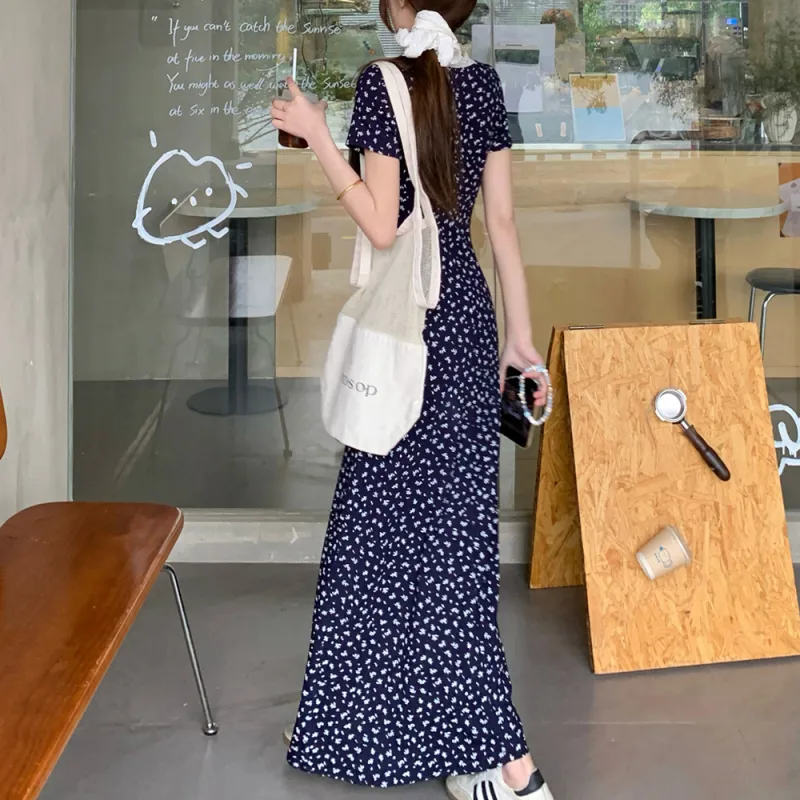Ning Cai Yuer Short Sleeved Dress Women's-3