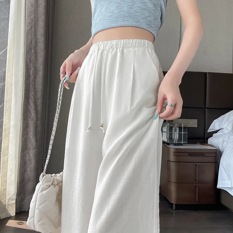 Ning Cai Yuer Casual Pants Women's-5