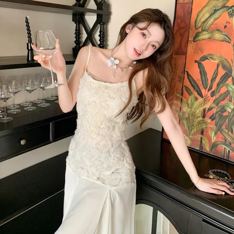 Ning Cai Yuer Slip Dress Women's-3