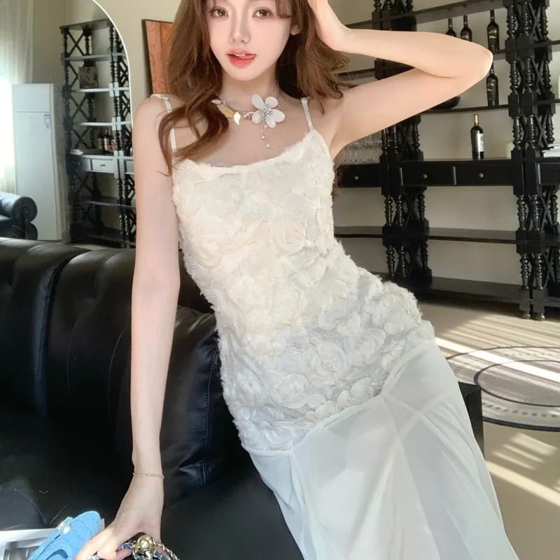 Ning Cai Yuer Slip Dress Women's-4