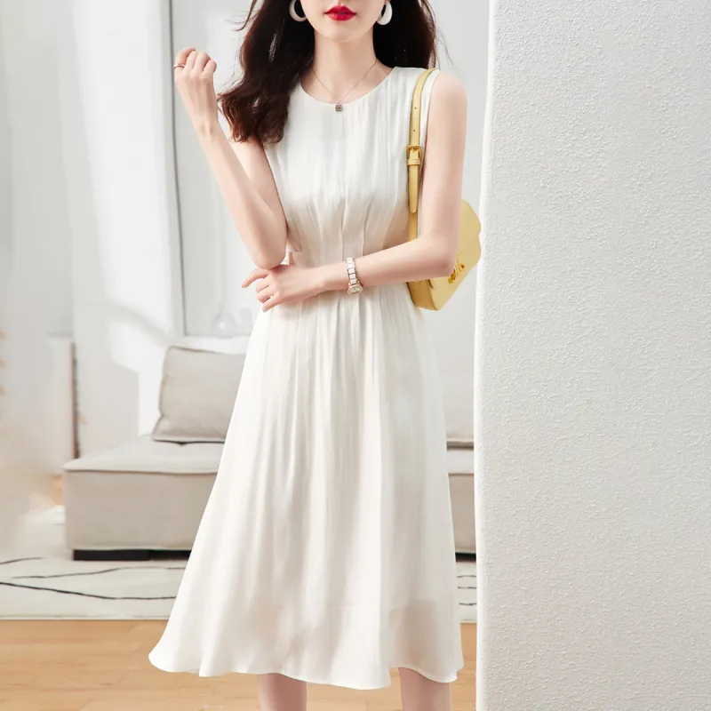 Ning Cai Yuer Sleeveless Dress Women's-3