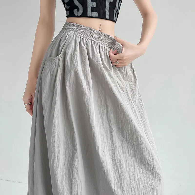 Ning Cai Yuer Casual Long Skirt Women's-4