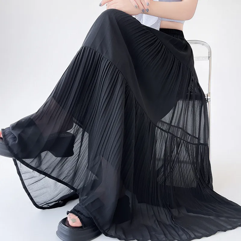 Ning Cai Yuer Casual Long Skirt Women's-10