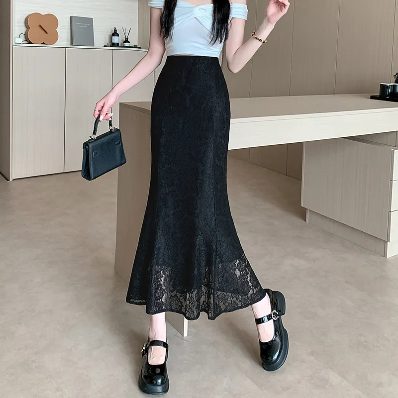 Ning Cai Yuer Casual Long Skirt Women's-4