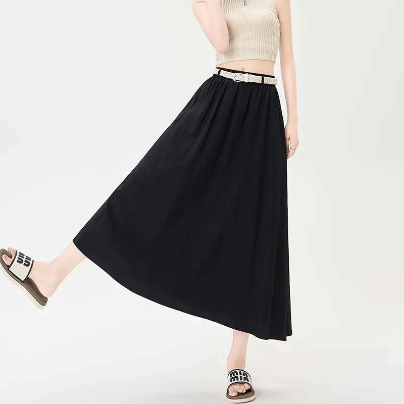 Ning Cai Yuer Casual Long Skirt Women's-8
