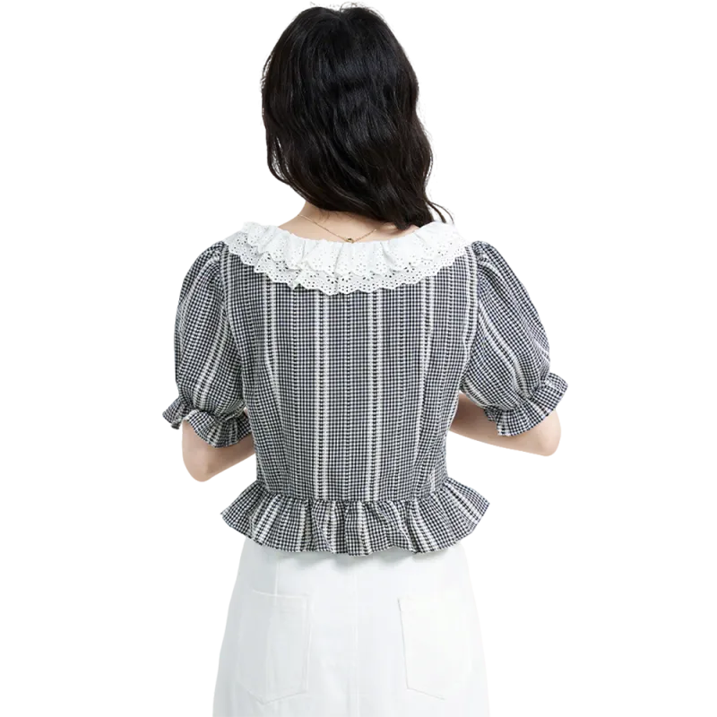 Ning Cai Yuer Shirts Women's Black-1