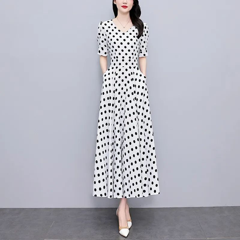 Ning Cai Yuer Short Sleeved Dress Women's-2