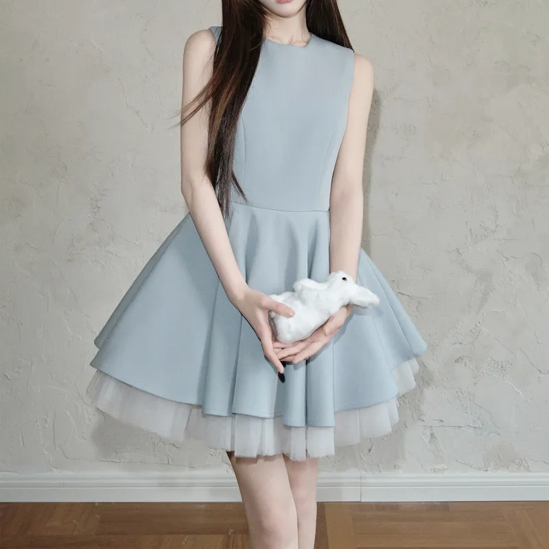 Ning Cai Yuer Sleeveless Dress Women's-2