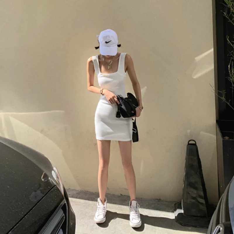 Ning Cai Yuer Sleeveless Dress Women's-3
