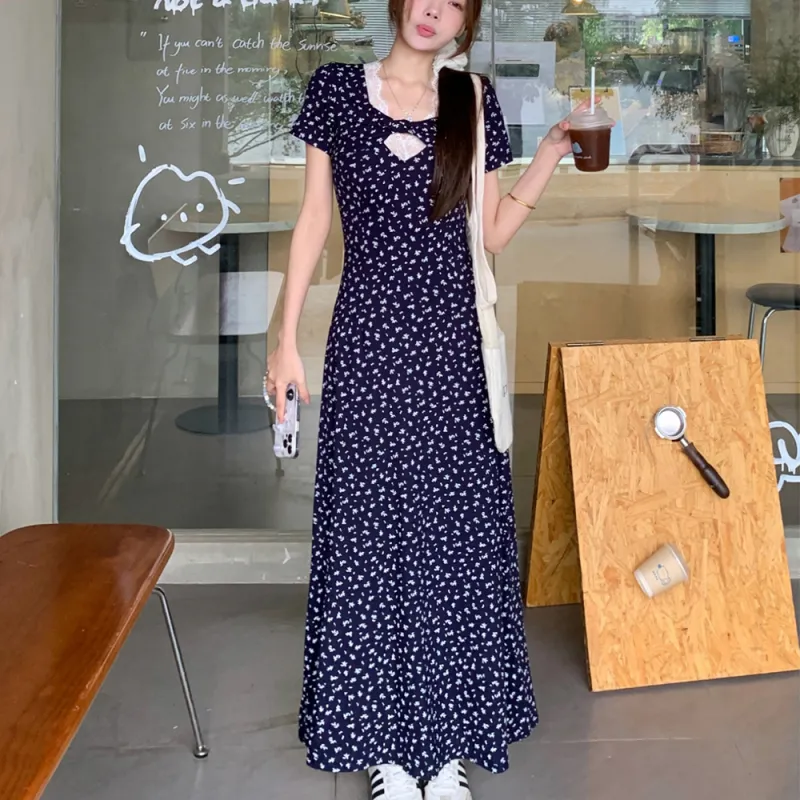 Ning Cai Yuer Short Sleeved Dress Women's-2