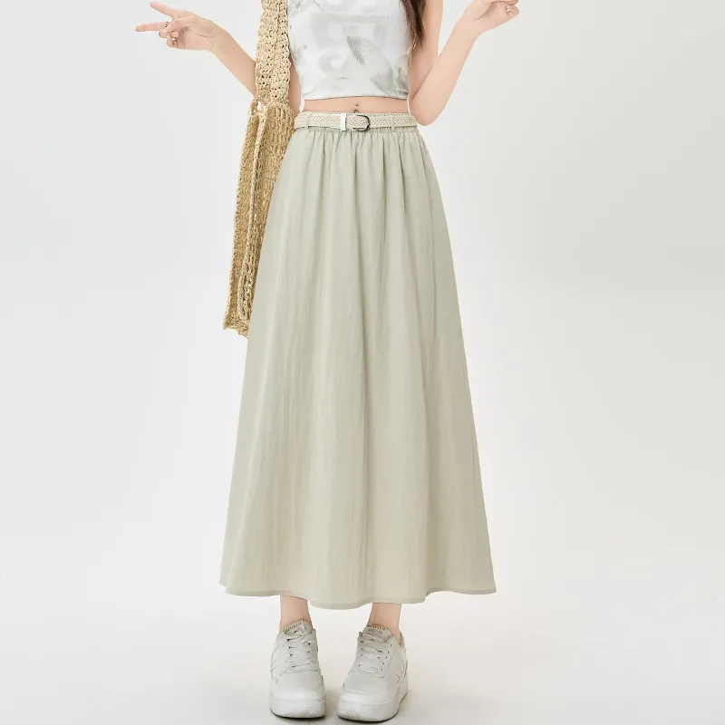 Ning Cai Yuer Casual Long Skirt Women's-3