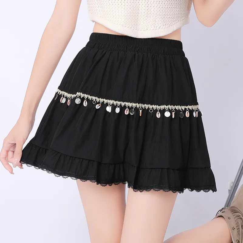 Ning Cai Yuer Casual Short Skirts Women's-8