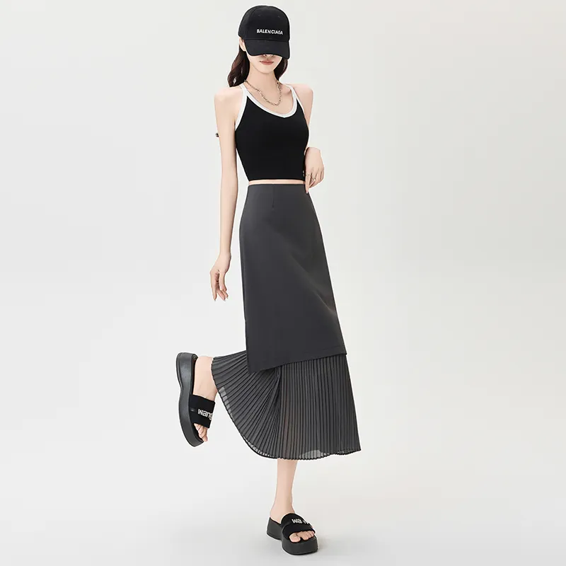 Ning Cai Yuer Casual Long Skirt Women's-8