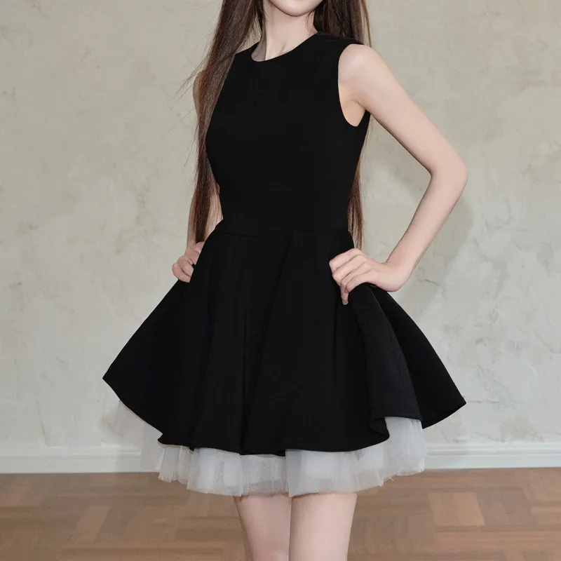 Ning Cai Yuer Sleeveless Dress Women's-6