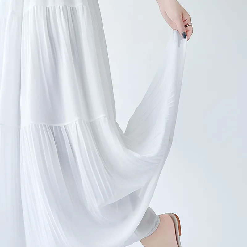 Ning Cai Yuer Casual Long Skirt Women's-3