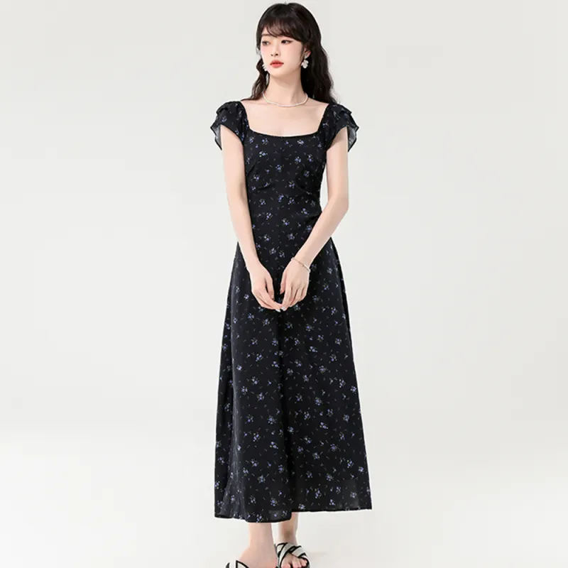 Ning Cai Yuer Short Sleeved Dress Women's-3