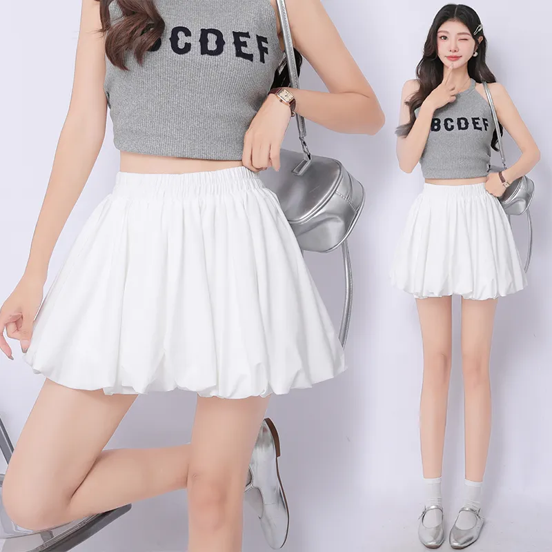 Ning Cai Yuer Casual Short Skirts Women's-5