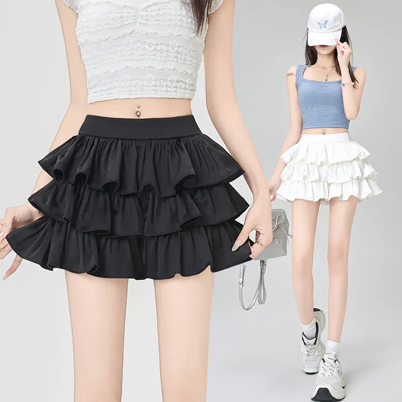 Ning Cai Yuer Casual Short Skirts Women's-6